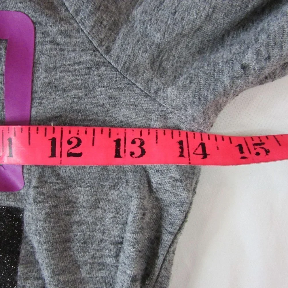 Justice Girl's Size 8 Graphic Workout Top 